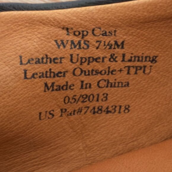 Gentle Souls by Kenneth Cole Top Cast Black Leather Maryjane Cuban Heel Size 7.5 - Picture 13 of 15